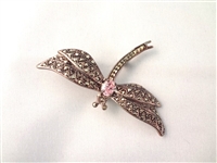 (7) Sterling Silver Enameled Art Deco Style Animal/Insect Brooches