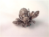 (12) Joan Rivers Bee Collection Brooches, Rhinestones/Enameled