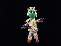 Jacqueline Bouvier Kennedy (6) Brooches: Scarecrow, Sun, Pears, Butterfly, others