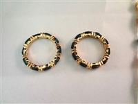 Jacqueline Bouvier Kennedy Camrose and Kross (2) Necklace and (2) Rings New In Boxes