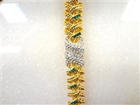 Jacqueline Bouvier Kennedy Camrose and Kross (5) Gold Tone Bracelets