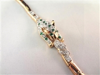 Jacqueline Bouvier Kennedy Camrose and Kross (5) Gold Tone Bracelets
