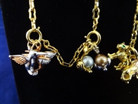 Joan Rivers Noah's Ark Necklace 18 Pairs Animals: 36 Total 