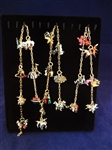 Joan Rivers Noah's Ark Necklace 19 Pairs Animals: 38 Total