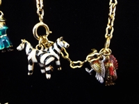 Joan Rivers Noah's Ark Necklace 19 Pairs Animals: 38 Total