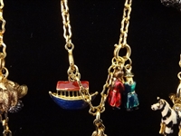 Joan Rivers Noah's Ark Necklace 19 Pairs Animals: 38 Total