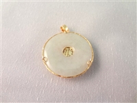 14K Gold and Multi Color Jade Double Tube Bracelet, Ring and Pendant