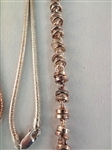 CII Mexican Sterling Silver Group: Necklace, Bracelet, (2) Pendant, Earrings, Ring