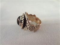 ATI Mexican Sterling Silver Jewelry Group: (2) Bracelets, (1) Ring