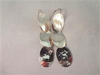 Dominique Dinouart Sterling Silver Jewelry Group: (2) Bracelets, (1) Ring, (1) Pendant, (1) Pair Earrings