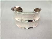 (4) CII Mexican Sterling Silver Cuff Clamper Bracelets