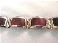 CII Mexican Sterling Silver Jewelry Group: (3) Bracelets (2) Rings