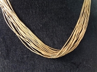 Running Bear Southwest Liquid Sterling Silver and Copper Necklace and Bracelet Sets