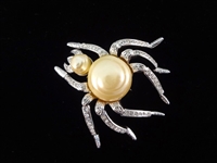 Nolan Miller Vintage Brooches: Lobster, Dragonfly, Bird, Spider