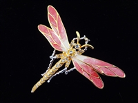 Nolan Miller Vintage Brooches: Lobster, Dragonfly, Bird, Spider