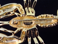 Nolan Miller Vintage Brooches: Lobster, Dragonfly, Bird, Spider