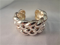Robert Lee Morris Sterling Silver Jewelry Group: (1) Necklace, (1) Pendant, (3) Bracelets