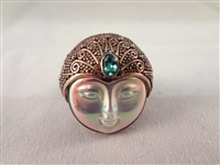 (4) Sajen Sterling Silver Chunky Cocktail Rings