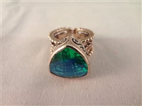 (4) Sajen Sterling Silver Chunky Cocktail Rings