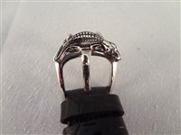 Barry Kieselstein Cord Alligator Sterling Silver Watch