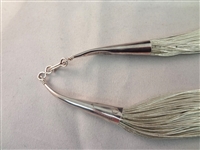 Liquid Sterling Silver Multi Strand Necklace 24 Long