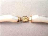 14K Gold and Smoky Jade Gold Wrapped Bangle Bracelet and 2 Cabochon Bracelets