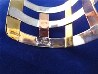 Robert Lee Morris Sterling Silver (3) Cuff Chunky Bracelets