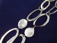 Robert Lee Morris Sterling Silver Necklace Nautilus Shell Pendant