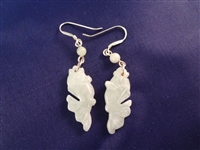 Sterling Silver and Jade Jewelry: Necklace, (2) Pairs Earrings, (2) Bracelets