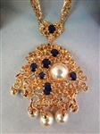 (3) Jacqueline Bouvier Kennedy Camrose and Kross Necklaces in Original Boxes