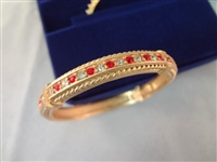 Jacqueline Bouvier Kennedy Camrose and Kross Bangle Bracelet Group (7) 