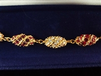 (4) Jacqueline Bouvier Kennedy Camrose and Kross Bracelets New in Boxes