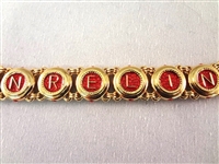 Jacqueline Bouvier Kennedy Camrose and Kross (3) Bracelets 