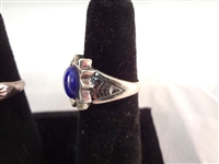 (7) Sterling Silver Southwest Turquoise Rings 