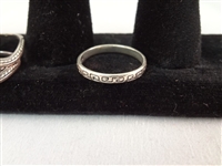 (10) Southwest Sterling Silver Turquoise Rings 