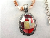 Carolyn Pollack Sterling Silver Relios Necklace, Pendant, Ring Matching Set