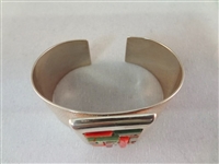 Carolyn Pollack Sterling Silver (2) Matching Cuff Bracelet and Pendants