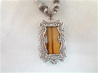 (2) Carolyn Pollack Solid Sterling Silver Necklace and Pendant Sets