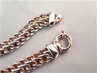 Sterling Silver Made in Italy Double Link Chains 18 Long 