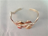 Carolyn Pollack Sterling Silver Utah 4 Corners Cuff Bracelet, Ring, and Pendant Matching Set 