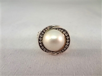 (4) Sterling Silver and 14K Gold Rings with Stones