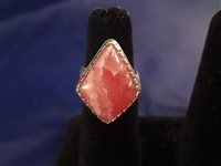 (3) Carolyn Pollack Sterling Silver and Rhodochrosite Rings