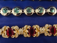 (5) Nolan Miller Vintage Costume Bracelets