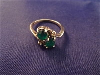 10K and 14K Gold Jewelry: (2) Rings, Pendant, Drop Pendant