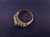 10K and 14K Gold Jewelry: (2) Rings, Pendant, Drop Pendant