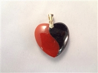 14K Gold and Red Jade Jewelry Group: (1) Bracelet, (3) Pendants
