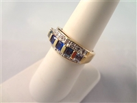Jacqueline Bouvier Kennedy Camrose and Kross (3) Cocktail Rings