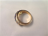 Jacqueline Bouvier Kennedy Camrose and Kross (3) Cocktail Rings