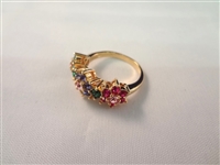 Joan Rivers (5) Cocktail Chunky Rings 