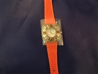 Carolyn Pollack (2) Sterling Silver Watches Leather Bands